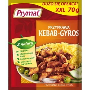 PRYMAT PRZYPRAWA KEBAB-GYROS 70 G