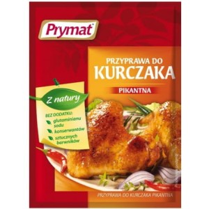 PRYMAT PRZYPRAWA DO KURCZAKA PIKANTNA 25 G