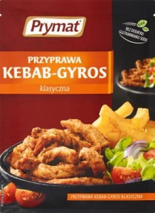 PRYMAT PRZYPRAWA KEBAB-GYROS 30 G