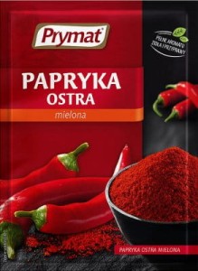 PRYMAT PAPRYKA OSTRA MIELONA 20 G