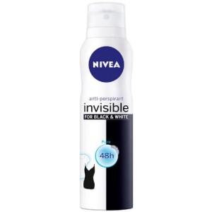 Nivea Invisible for black & white Pure dezodorant w sprayu 150 ml