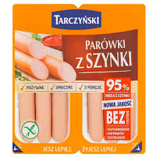 PARÓWKI Z SZYNKI 220G TARCZYŃSKI