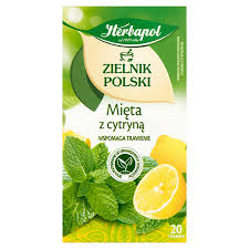 HERBATA MIĘTA Z CYTRYNĄ 20T HERBAPOL