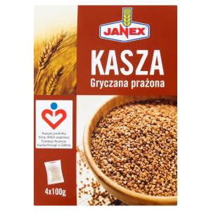 KASZA GRYCZANA PRAŻONA JANEX 400G