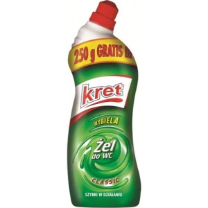 KRET ŻEL DO CZYSZCZENIA TOALET 750ML