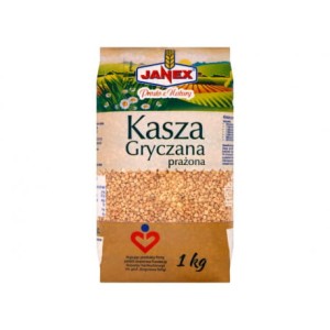 KASZA GRYCZANA PRAŻONA JANEX 1KG