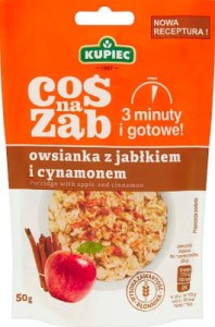 KUPIEC COŚ NA ZĄB OWSIANKA JABŁKO I CYNAMON 50G