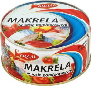 MAKRELA W POMIDORACH 300G