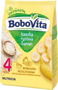 BoboVita kaszka ryżowa z bananami