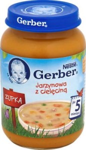 GERBER JARZYNOWA Z CIELĘCINĄ