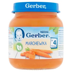 GERBER MARCHEW 125G OBIADEK