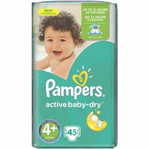 PAMPERS VP MAXI PLUS 45/3