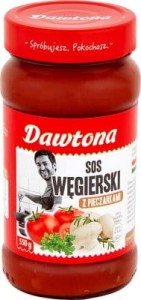 Dawtona sos Węgierski z pieczarkami 550G