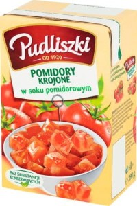 POMIDORY KROJONE W SOSIE POMIDOROWYM 390G