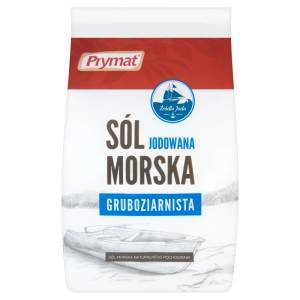 PRYMAT SÓL MORSKA GRUBOZIARNISTA  0,9 KG