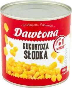 KUKURYDZA KONSERWOWA 400G DAWTONA