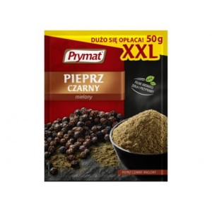 PRYMAT PIEPRZ CZARNY MIELONY XXL 50 G