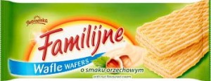 WAFLE FAMILIJNE ORZECHOWE 180G