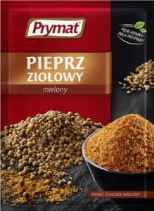PRYMAT PIEPRZ ZIOŁOWY MIELONY 20 G