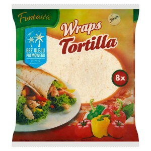 TORTILLA FUNTASTIC 8X20CM 296G