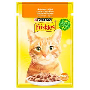 Friskies Karma dla kotów w sosie z kurczakiem 85 g