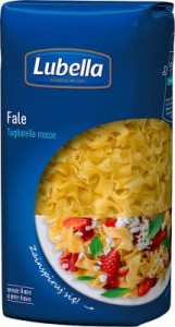 LUBELLA MAKARON FALE TAGLIATELLE MOSSE 400G