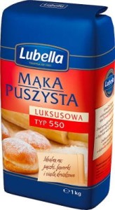 LUBELLA MĄKA PUSZYSTA MĄKA LUKSUSOWA 1KG