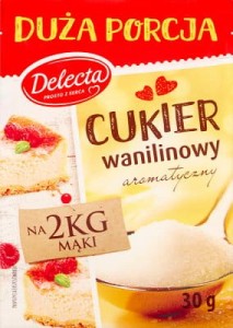 DELECTA CUKIER WANILINOWY 30 G
