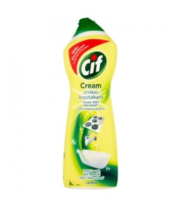 Cif Cream Lemon z mikrokryształkami Mleczko do czyszczenia powierzchni 780 g