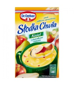 DR.OETKER  SŁODKA CHWILA KISIEL JABŁKO-GRUSZKA 32 G