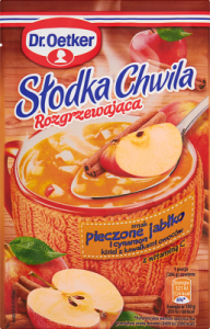 DR. OETKER SŁODKA CHWILA ROZGRZEWAJĄCA KISIEL PIECZONE JABŁKO 32 G