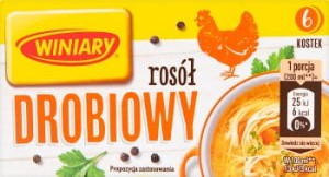 WINIARY BULION ROSÓŁ DROBIOWY 6 KOSTEK (60 G)
