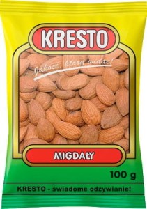 KRESTO MIGDAŁY CAŁE 100 G