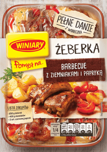 WINIARY POMYSŁ NA... ŻEBERKA BBQ Z ZIEMNIAKAMI 44 G