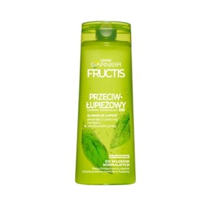 Garnier Fructis Przeciwłupieżowy Szampon wzmacniający 2w1 do włosów normalnych 400 ml