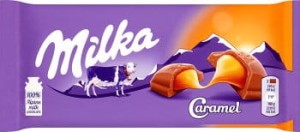 MILKA CZEKOLADA CARMEL 100G