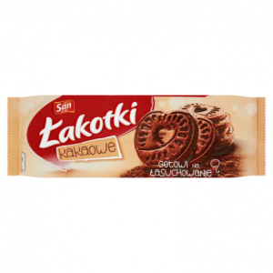 SAN ŁAKOTKI KAKAOWE 168G