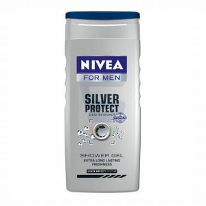 Nivea 500ml men silver protect żel pod prysznic dla mężczyzn