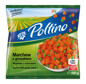 POLTINO MARCHEWKA Z GROSZKIEM 450 G