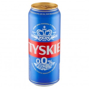 Tyskie Piwo bezalkoholowe 500 ml