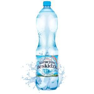 WODA KURACJUSZ BESKIDZKI LEKKO GAZOWANA 1,5 L