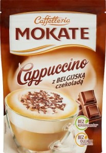 Mokate Cappuccino z belgijską czekoladą 110g