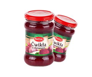 ĆWIKŁA Z CHRZANEM 280G PASSA