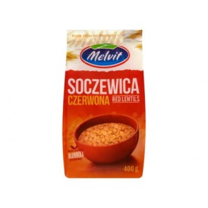 MELVIT SOCZEWICA CZERWONA 400G