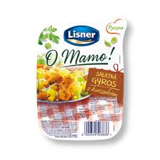 Lisner Sałatka gyros z kurczakiem + widelczyk 140 g