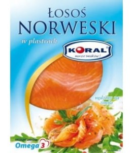 Koral Łosoś Wędzony 100G
