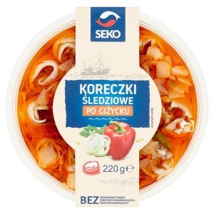 SEKO FILETY Śledziowe po Giżycku 220g