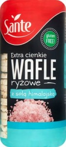 Sante Wafle ryżowe z solą himalajską 110g