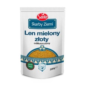 Len Mielony złoty Skarby Ziemi Sante 200g