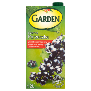 GARDEN CZARNA PORZECZKA NAPÓJ 2L